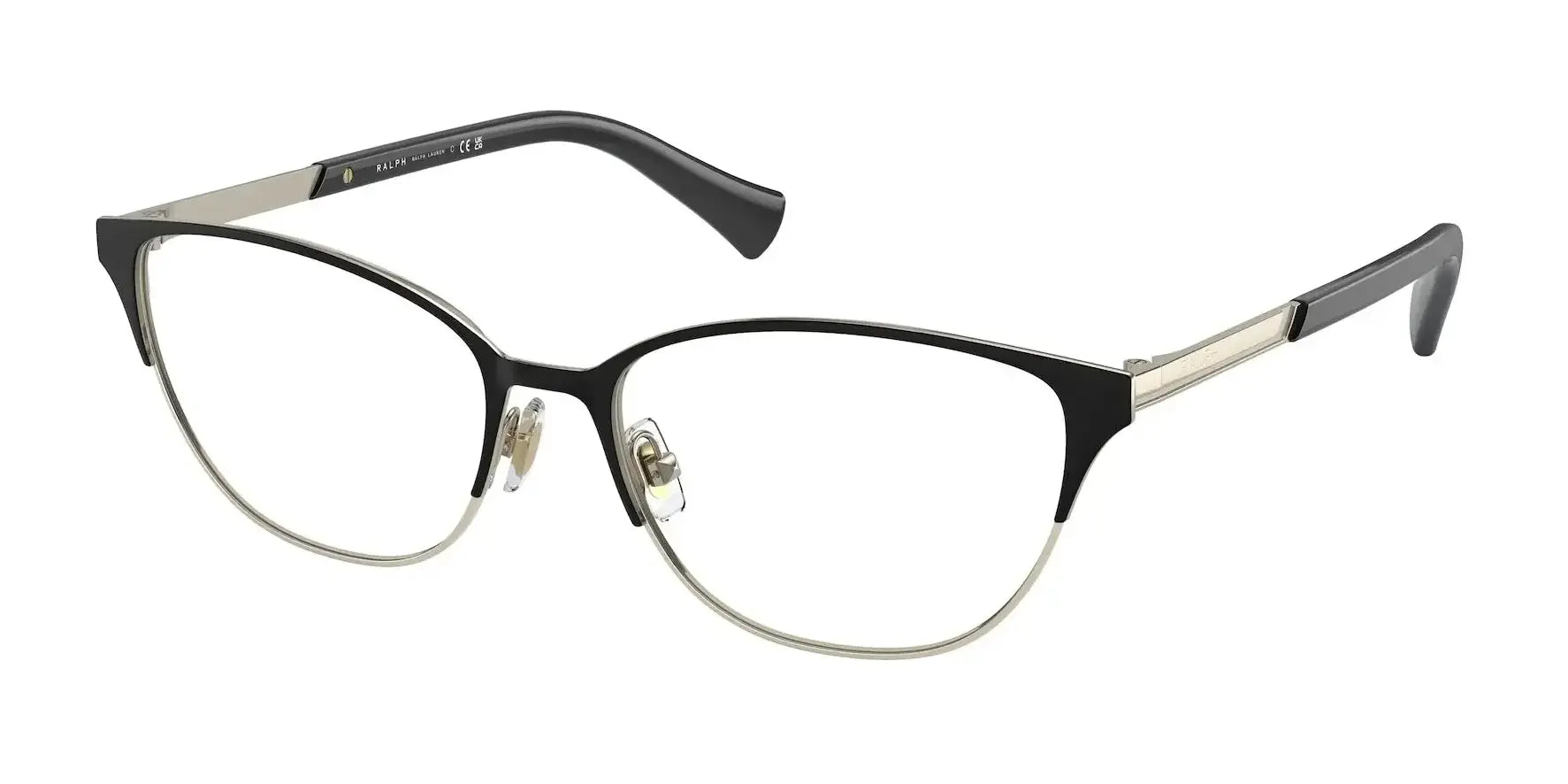 Ralph RA6055 Eyeglasses Semi Shiny Black