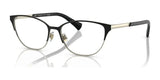 Ralph RA6055 Eyeglasses Semi Shiny Black