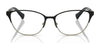 Ralph RA6055 Eyeglasses | Size 54 / Semi Shiny Black №9452