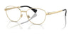 Ralph RA6057 Eyeglasses / Shiny Pale Gold №9116 / Size 52