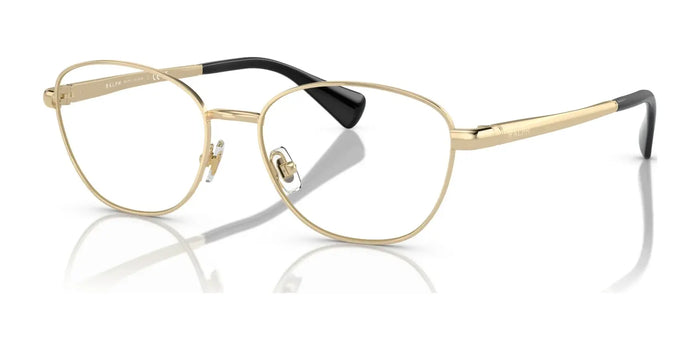 Ralph RA6057 Eyeglasses / Shiny Pale Gold №9116 / Size 52