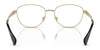 Ralph RA6057 Eyeglasses / Shiny Pale Gold №9116 / Size 52