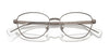 Ralph RA6057 Eyeglasses / Shiny Pale Gold №9116 / Size 52