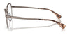 Ralph RA6058 Eyeglasses / Shiny Pale Gold №9443 / Size 55