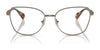 Ralph RA6058 Eyeglasses / Shiny Pale Gold №9443 / Size 55
