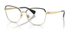 Ralph RA6058 Eyeglasses / Shiny Pale Gold №9443 / Size 55