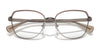 Ralph RA6058 Eyeglasses / Shiny Pale Gold №9443 / Size 55