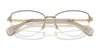 Ralph RA6059 Eyeglasses / Shiny Gold №9443 / Size 54