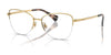 Ralph RA6061 Eyeglasses / Shiny Gold №9004 / Size 53