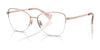 Ralph RA6061 Eyeglasses / Shiny Rose Gold №9427 / Size 53