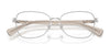 Ralph RA6062 Eyeglasses / Shiny Silver №9001 / Size 53