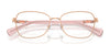 Ralph RA6062 Eyeglasses / Shiny Silver №9001 / Size 53