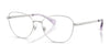 Ralph RA6063 Eyeglasses / Shiny Silver №9001 / Size 54