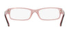 Ralph RA7018 Eyeglasses | Size 52 / Shiny Dark Havana On Pink №599