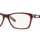 Shiny Transparent Red On Crystal №1081