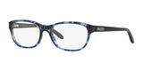 Ralph RA7043 Eyeglasses Shiny Blue Tortoise