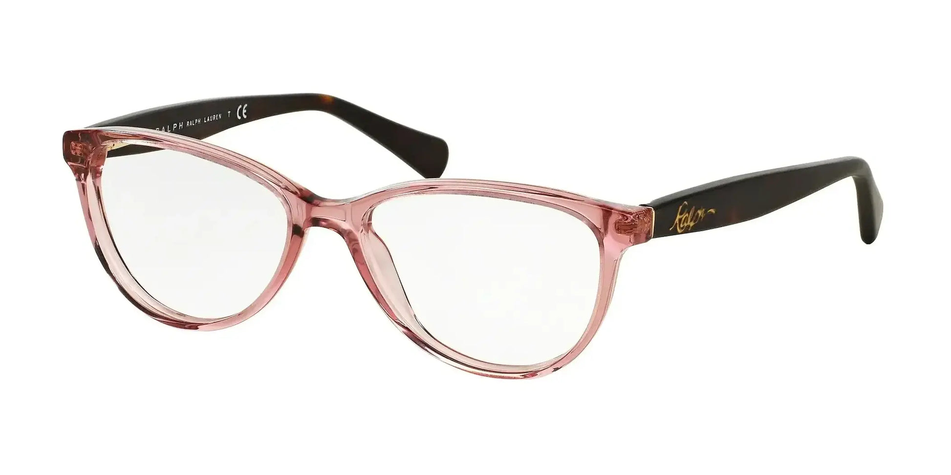 Ralph RA7061 Eyeglasses Shiny Transparent Pink