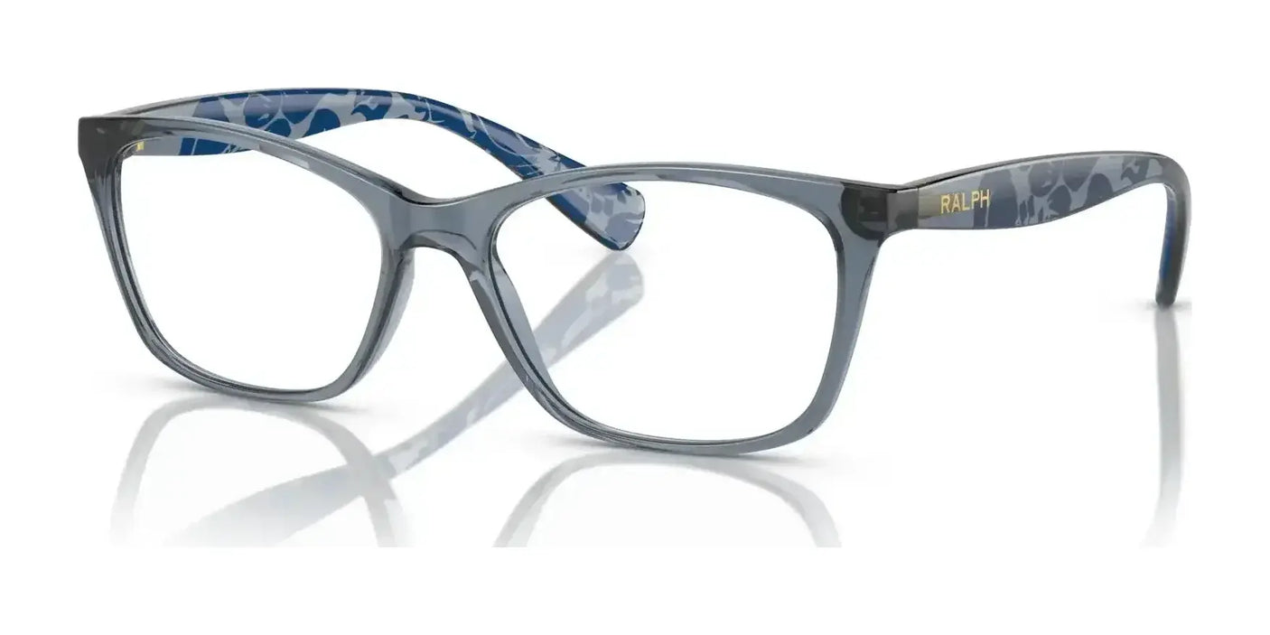 Ralph RA7071 Eyeglasses Shiny Trasparent Blue