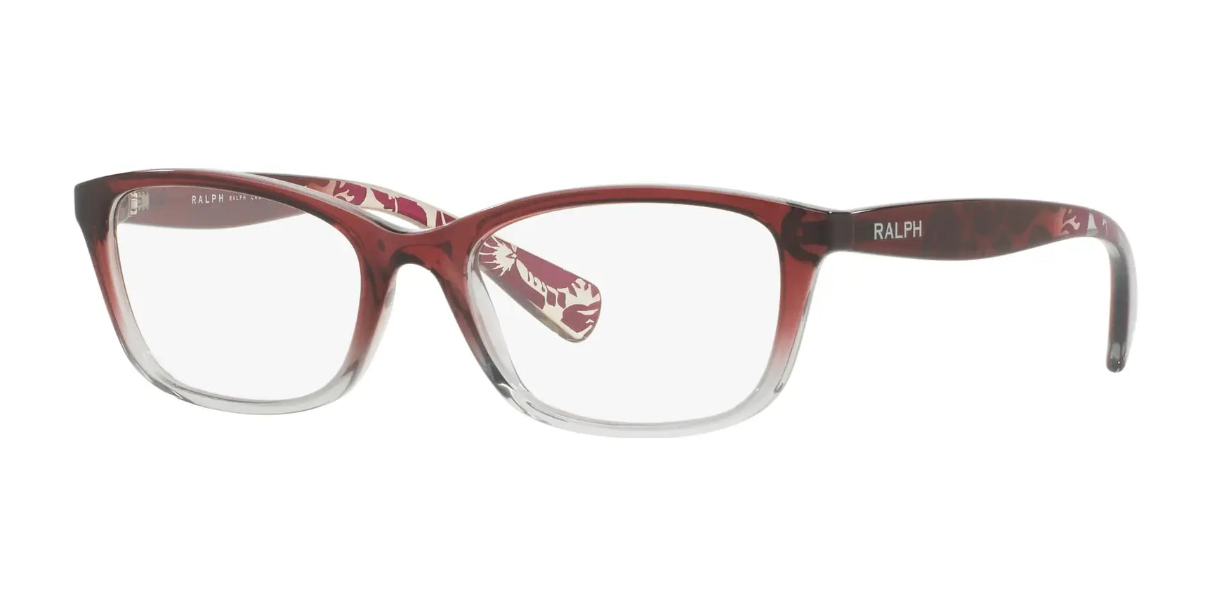 Ralph RA7072 Eyeglasses Shiny Gradient Bordeaux