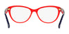 Ralph RA7075 Eyeglasses | Size 52 / Shiny Opaline Red №3161