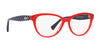 Ralph RA7075 Eyeglasses | Size 52 / Shiny Opaline Red №3161
