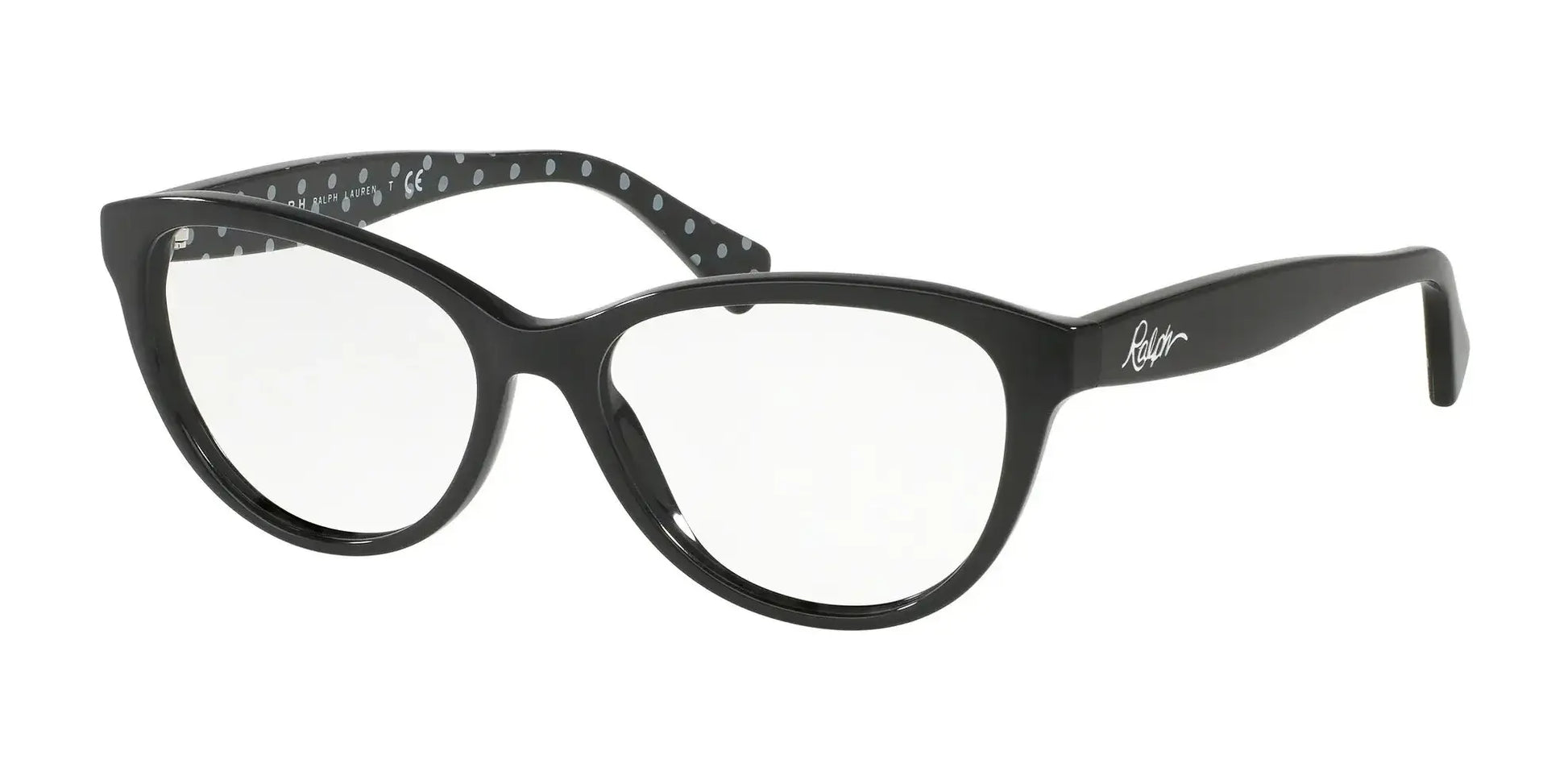 Ralph RA7075 Eyeglasses Shiny Black