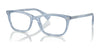 Ralph RA7089 Eyeglasses / Shiny Striped Blue №6156 / Size 53