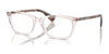 Ralph RA7089 Eyeglasses / Shiny Transparent Rose №6190 / Size 51