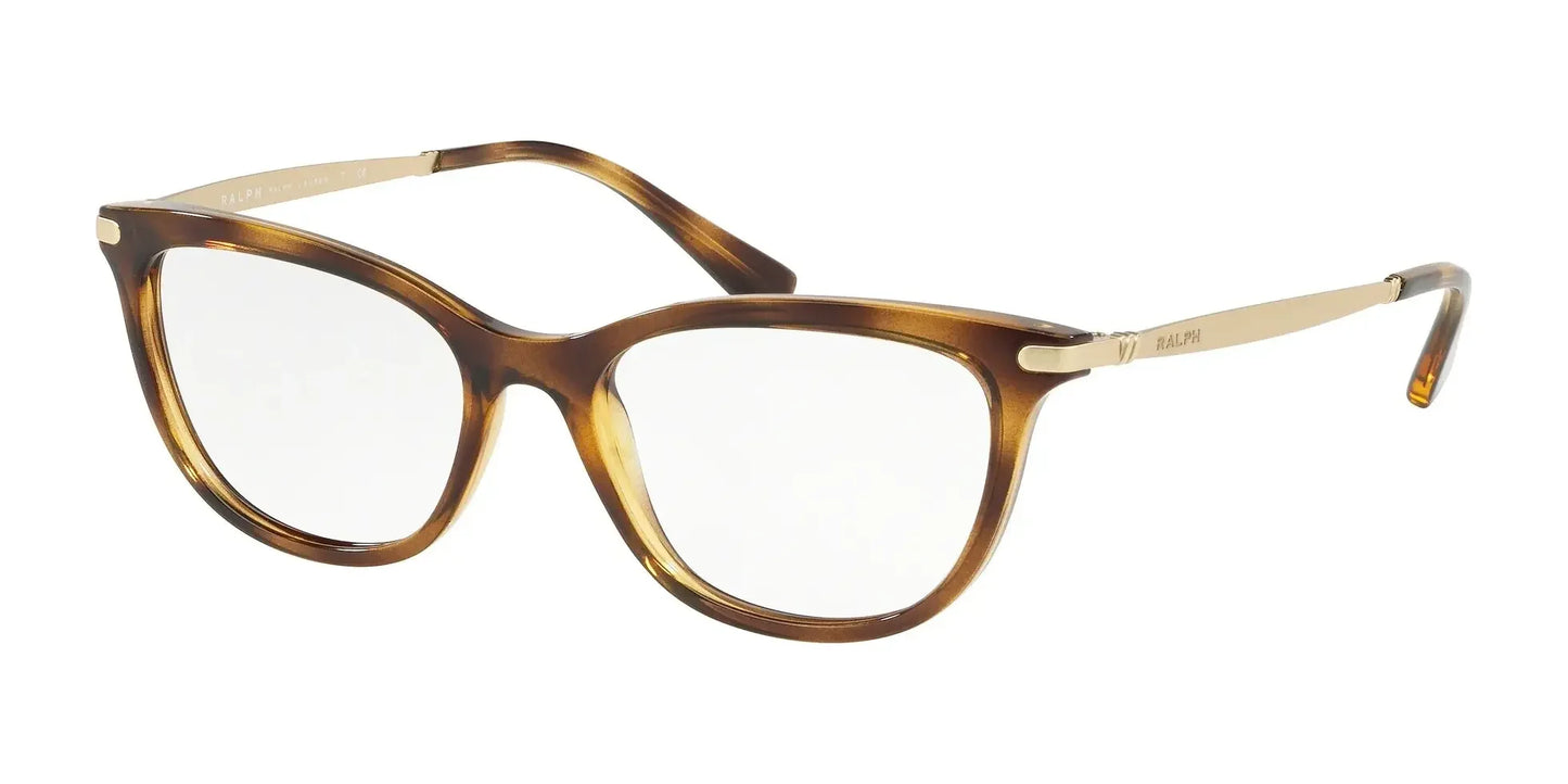 Ralph RA7098 Eyeglasses Shiny Dark Havana