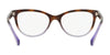 Ralph RA7102 Eyeglasses | Size 54 / Shiny Havana Grad Trans Violet №5736
