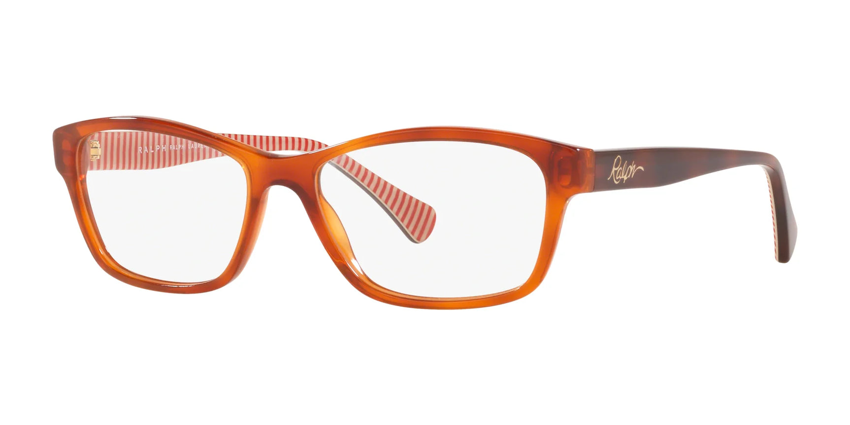 Ralph RA7108 Eyeglasses Red Havana