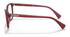 Ralph RA7110 Eyeglasses | Size 54 / Shiny Transparent Burgundy №5944