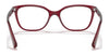 Ralph RA7110 Eyeglasses | Size 54 / Shiny Transparent Burgundy №5944