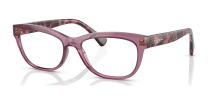 Ralph RA7113 Eyeglasses Shiny Transparent Violet