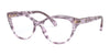 Ralph RA7116 Eyeglasses / Shiny Spotted Lilac Havana №5849 / Size 54