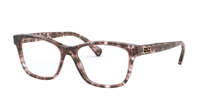 Ralph RA7117 Eyeglasses / Shiny Spotted Brown Havana №5845 / Size 54