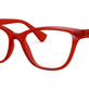 Shiny Transparent Red №5785