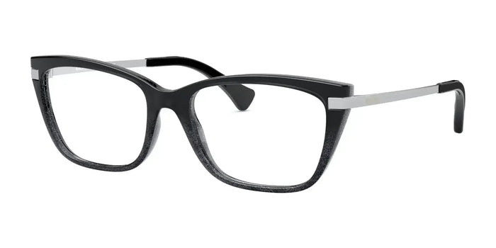 Ralph RA7119 Eyeglasses | Size 52 / Shiny Black Gradient Glitter №5841
