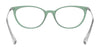 Ralph RA7123 Eyeglasses | Size 53 / Shiny Transparent Sage Green №5915