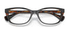 Ralph RA7126 Eyeglasses | Size 54 / Shiny Black On Dark Havana №5918