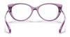 Ralph RA7127 Eyeglasses | Size 54 / Opal Lilac With Purple Details №5947
