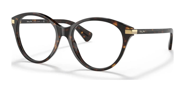 Ralph RA7128 Eyeglasses | Size 53 / Shiny Dark Havana №5003