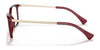 Ralph RA7130 Eyeglasses | Size 54 / Transparent Bordeaux №5800