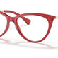 Shiny Transparent Red №5734