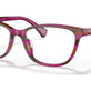 Striped Brown Purple №5984