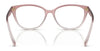 Ralph RA7135 Eyeglasses / Shiny Trasparent Brown №6126 / Size 53