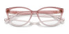 Ralph RA7135 Eyeglasses / Shiny Trasparent Brown №6126 / Size 53