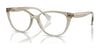 Ralph RA7135 Eyeglasses / Shiny Trasparent Brown №6126 / Size 53