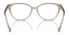 Ralph RA7135 Eyeglasses / Shiny Trasparent Brown №6126 / Size 53