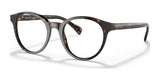 Ralph RA7136 Eyeglasses Shiny Dark Havana